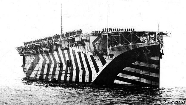 Original Dazzle Ship design