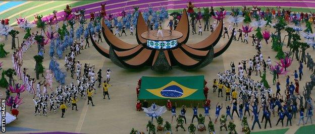 World Cup opening ceremony