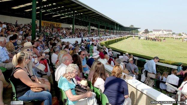 Crowd at Great Yorkshire Show