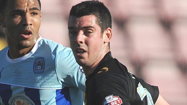 Port Vale defender Richard Duffy