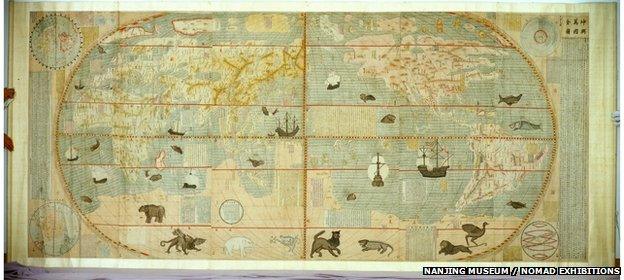 Matteo Ricci Map