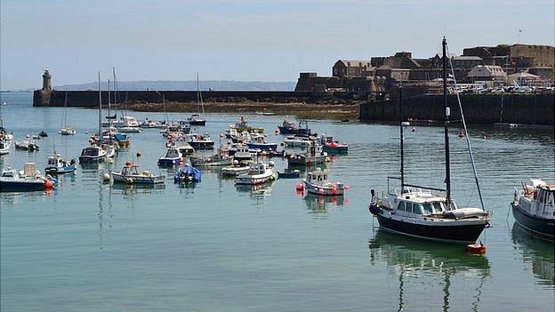 St Peter Port Harbour in Guernsey