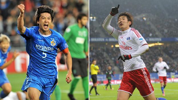 Kwak Tae-hwi and Son Heung-min