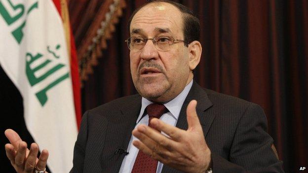 Iraqi Prime Minister Nouri Maliki (December 2011)