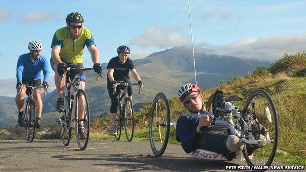 The four-person Beeline Britain team