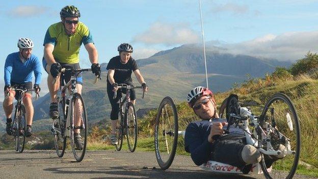 The four-person Beeline Britain team