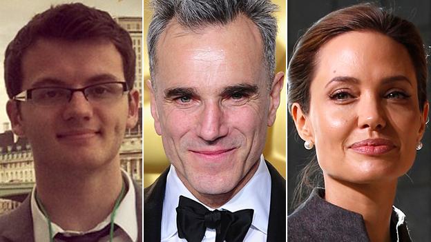 Stephen Sutton, Daniel Day-Lewis and Angelina Jolie