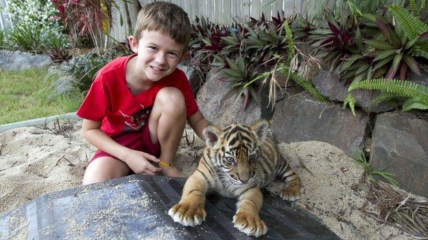 cub with Kynan