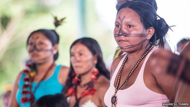 Maria Leusa Kaba Munduruku in April 2014