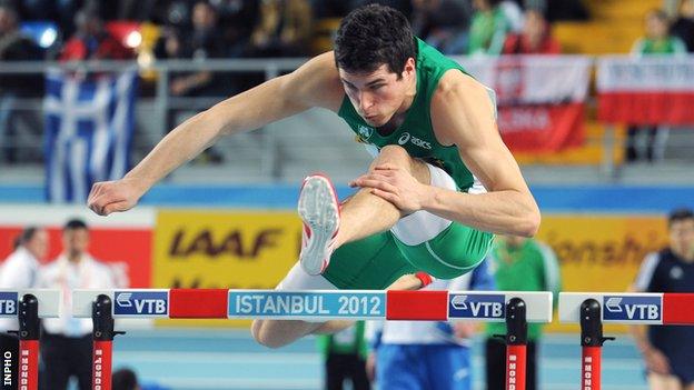 Northern Ireland athlete Ben Reynolds