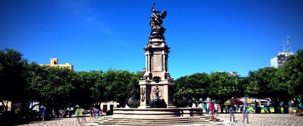 A picturesque day in Manaus as England prepare to face Italy