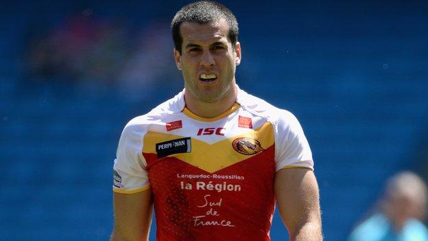 Catalan Dragons' Australian centre Michael Oldfield