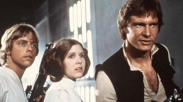 Mark Hamill, Carrie Fisher Harrison Ford