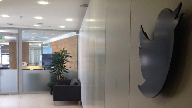 Twitter office interior