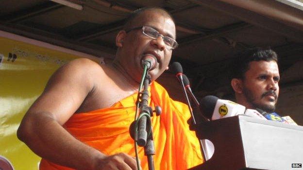 Sri Lankan BBS Secretary-General Galaboda Aththe Gnanasara Thero, 15 June 2014