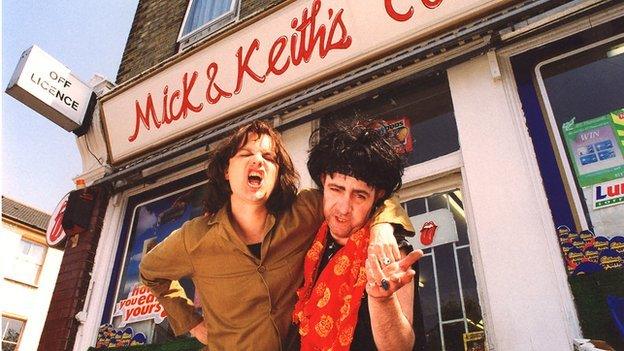 Mick and Keith from Stella Street