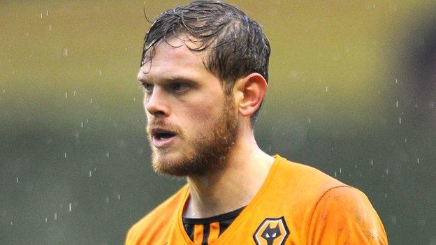 Wolves centre-half Richard Stearman