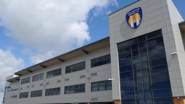 Colchester United's Weston Home Community Stadium