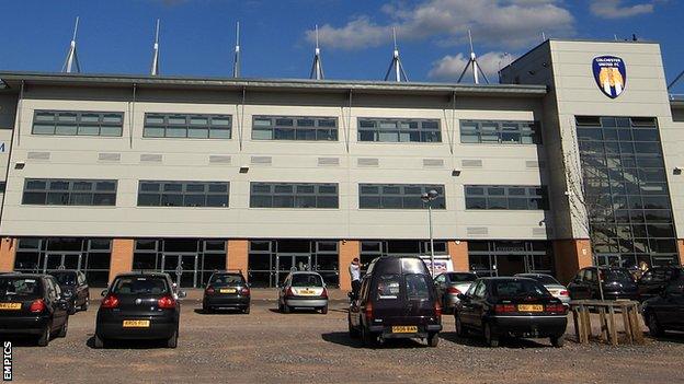 Colchester United's Weston Home Community Stadium