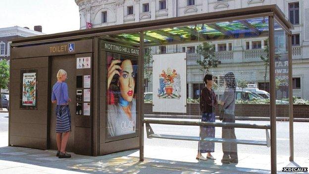 Sir Norman Foster-designed bus stop