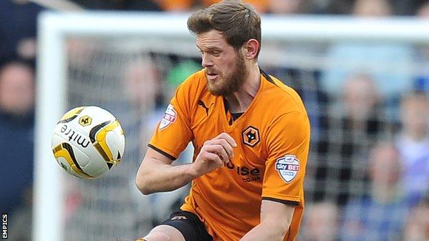 Wolves centre-half Richard Stearman