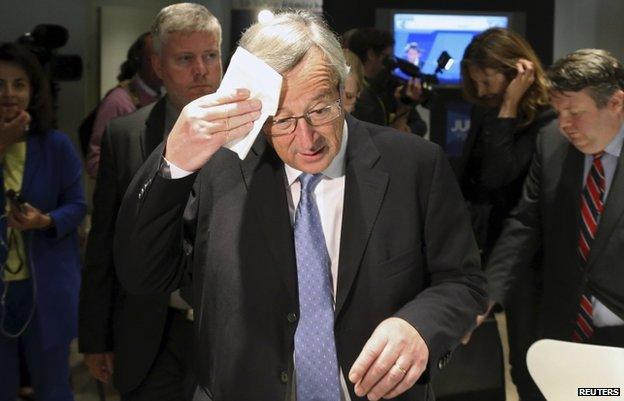 Jean-Claude Juncker file pic 26 May