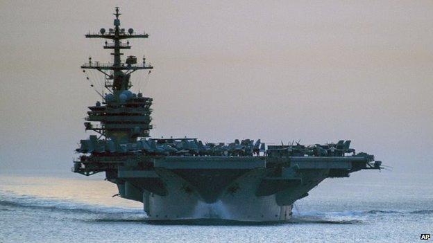 USS George HW Bush (file photo)