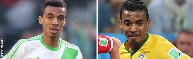 Luiz Gustavo of Wolfsburg and Brazil