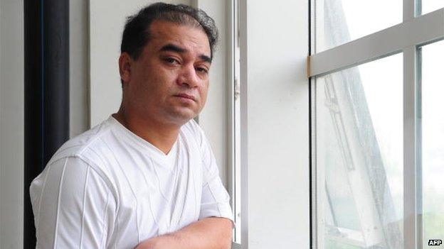 Ilham Tohti in Beijing on 12 June 2010.