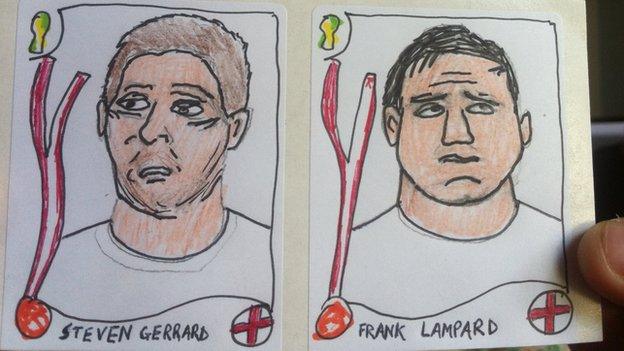 Steven Gerard and Frank Lampard