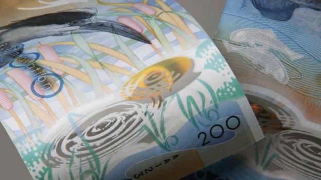 Polymer banknotes