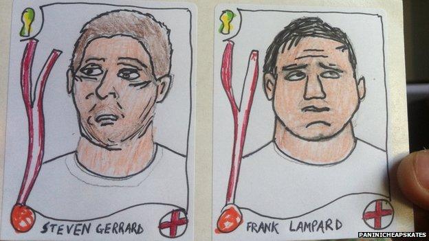 Steven Gerard and Frank Lampard