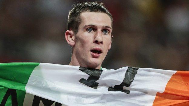 Michael McKillop is hoping to win more gold medals for Ireland in Swansea