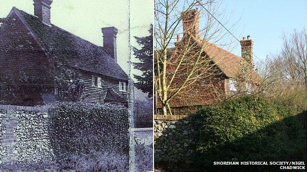 Oxbourne Farm 1910s/2010