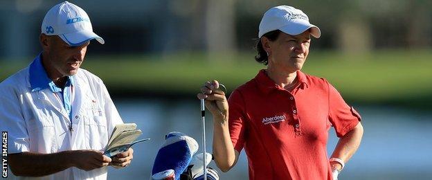 Catriona Mathew at the US Women's Open