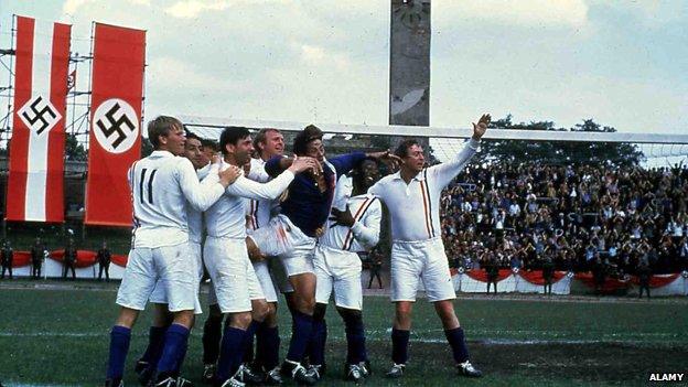 Scene from Escape to Victory