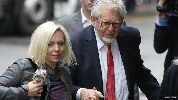 Rolf Harris and daughter Bindi