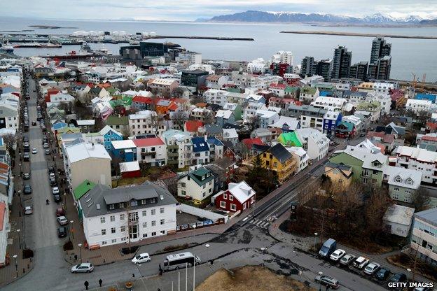 View of Reykjavik