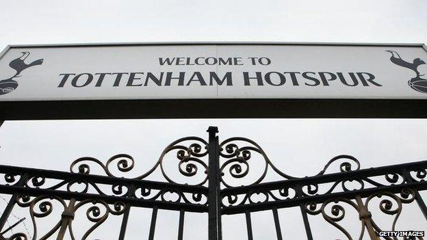 Tottenham Hotspur sign