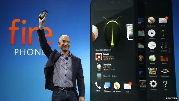 Jeff Bezos launches Fire phone