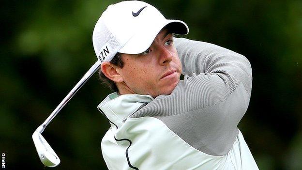 McIlroy is seeking his first professional victory in Ireland