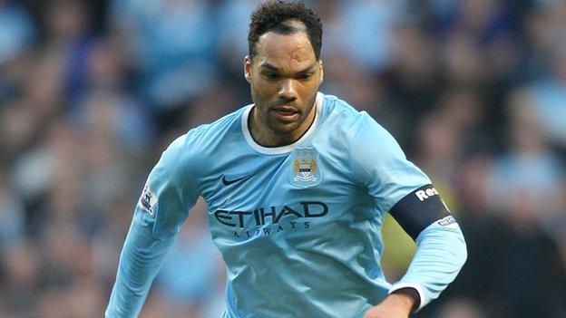 England defender Joleon Lescott