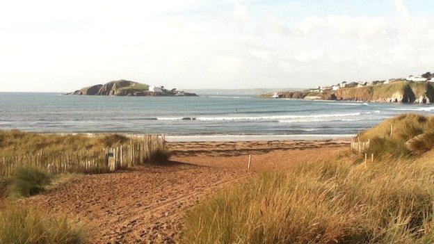 Bantham beach, Devon