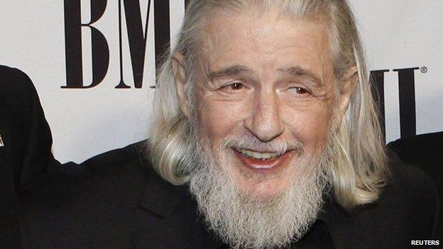 Songwriter Gerry Goffin poses at the BMI's 60th annual Pop Music Awards n Beverly Hills, California 15 May 2012