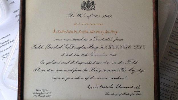 Certificate signed by Winston Churchill