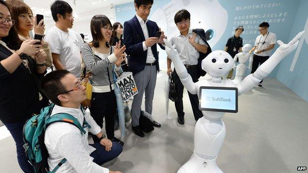 A robot in Japan