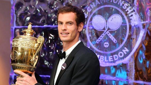 Andy Murray at Wimbledon