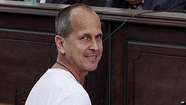 Al-Jazeera correspondent Peter Greste