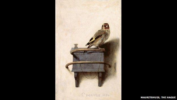 Carel Fabritius, The Goldfinch, 1654