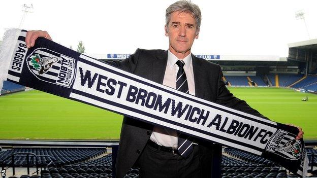 West Bromwich Albion head coach